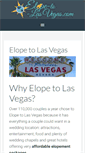 Mobile Screenshot of elope-to-lasvegas.com